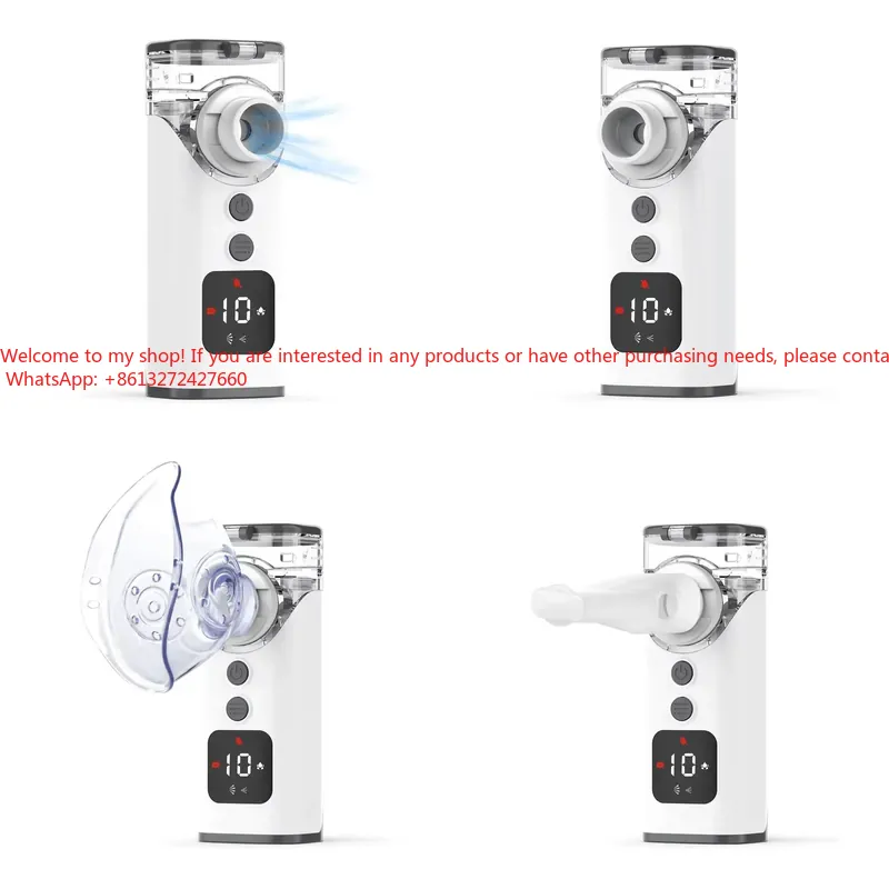 Nebulizer Machine - Ultrasonic Mesh Timing Nebulizer Portable Nebulizer