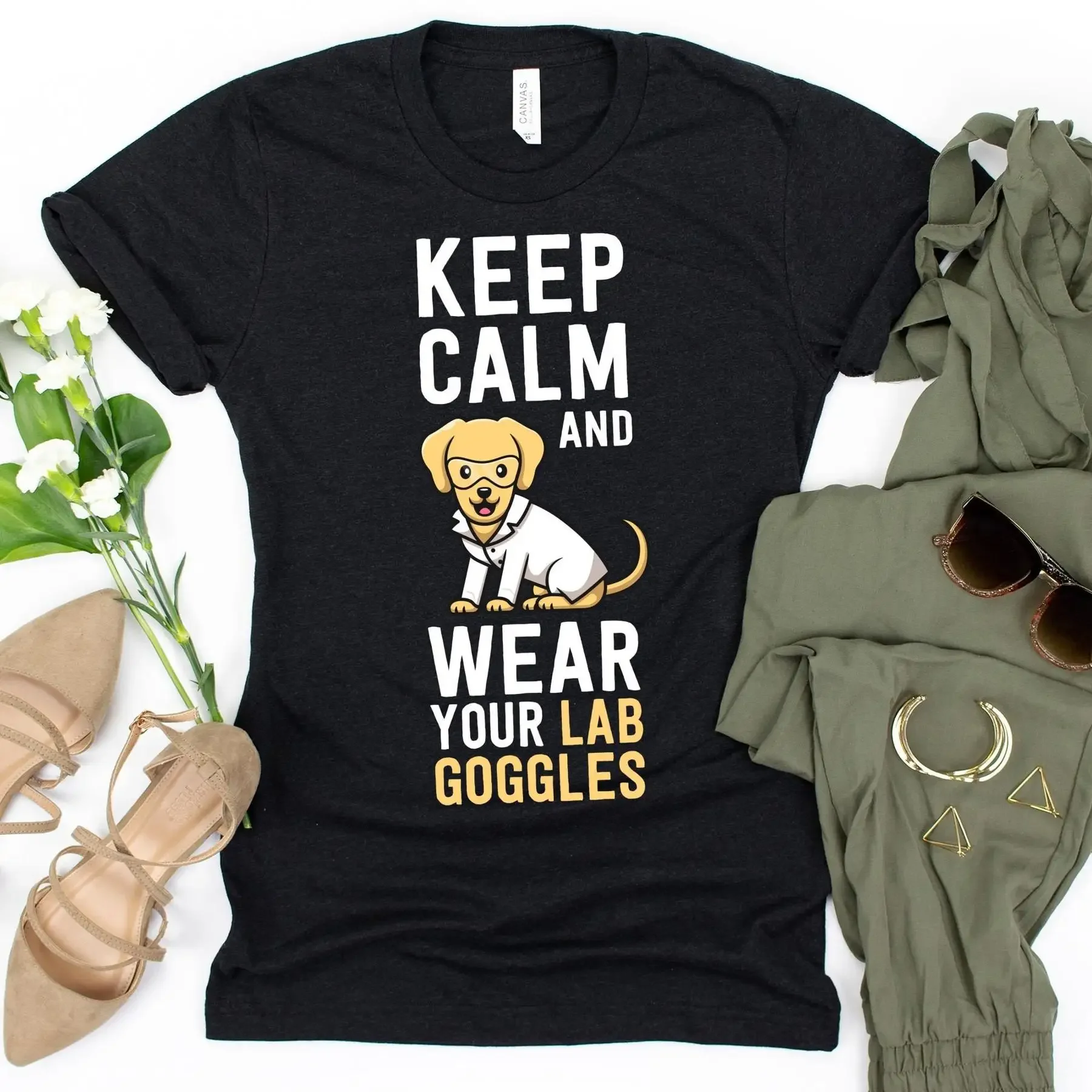 Keep Calm And Wear Your Lab Go - Medical Lab Technician 评论和价格