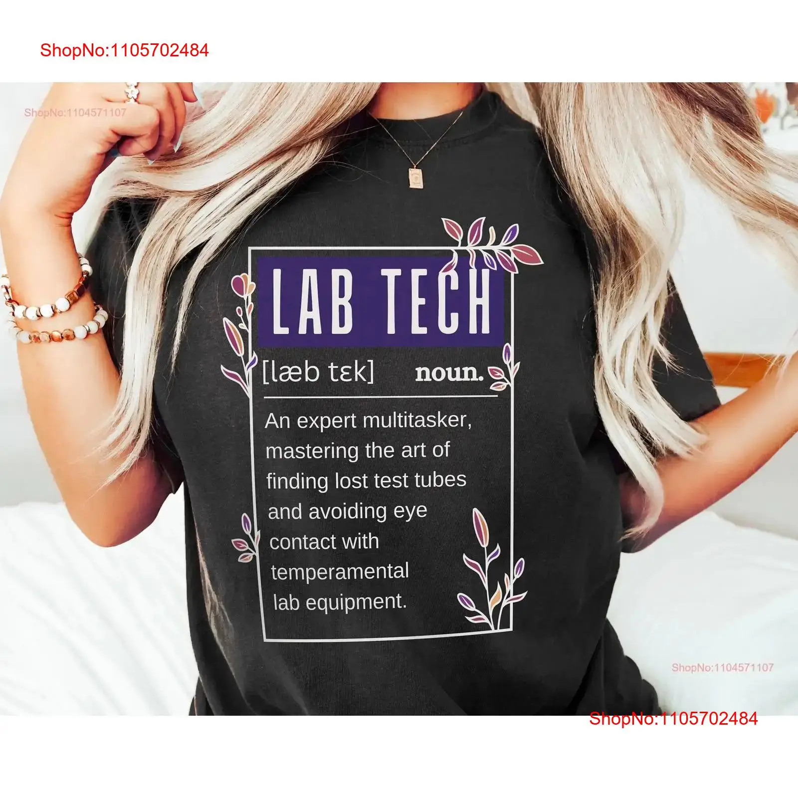 Funny Lab Tech T Shirt Laborat - Medical Lab Technician 评论和价格